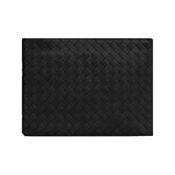 Bottega Veneta Cow Leather Clutch Men's Black