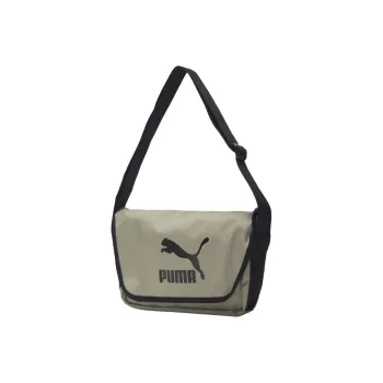 PUMA Fabric Messenger Bag, Shoulder Bag, Crossbody Bag Unisex Gray
