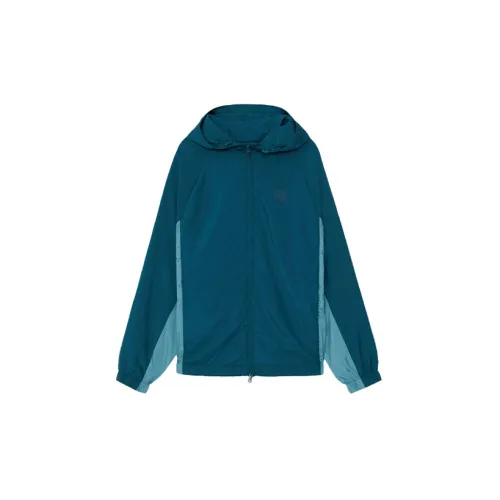 KENZO Hooded Windblocker Jacket Blue Men’s