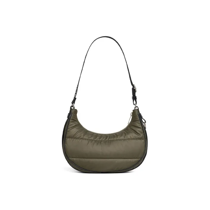CELINE AVA Polyamide Shoulder Bag Handbag Shoulder Bag Men's Khaki Green-3