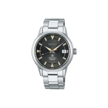 SEIKO Mechanical Movement Watch Men's Watches Black Dial