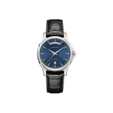 Blue Dial Black Strap