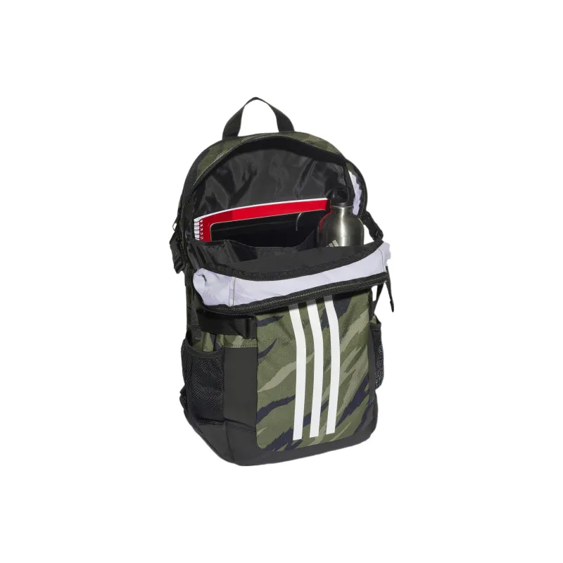 Adidas Polyester Backpack Regular Unisex Army Green-4