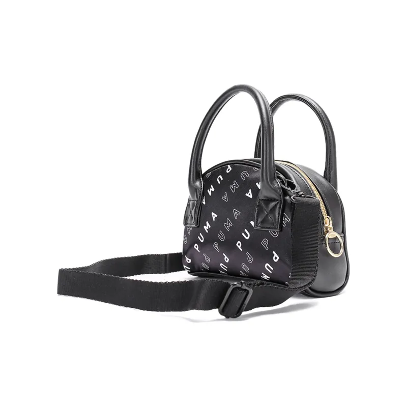 PUMA Artificial Leather Shoulder Bag Crossbody Bag Handbag Regular Unisex Black-2