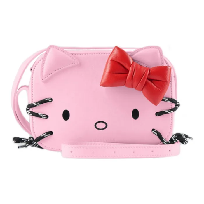 Balenciaga X Hello Kitty Camera Bag Xs White-4
