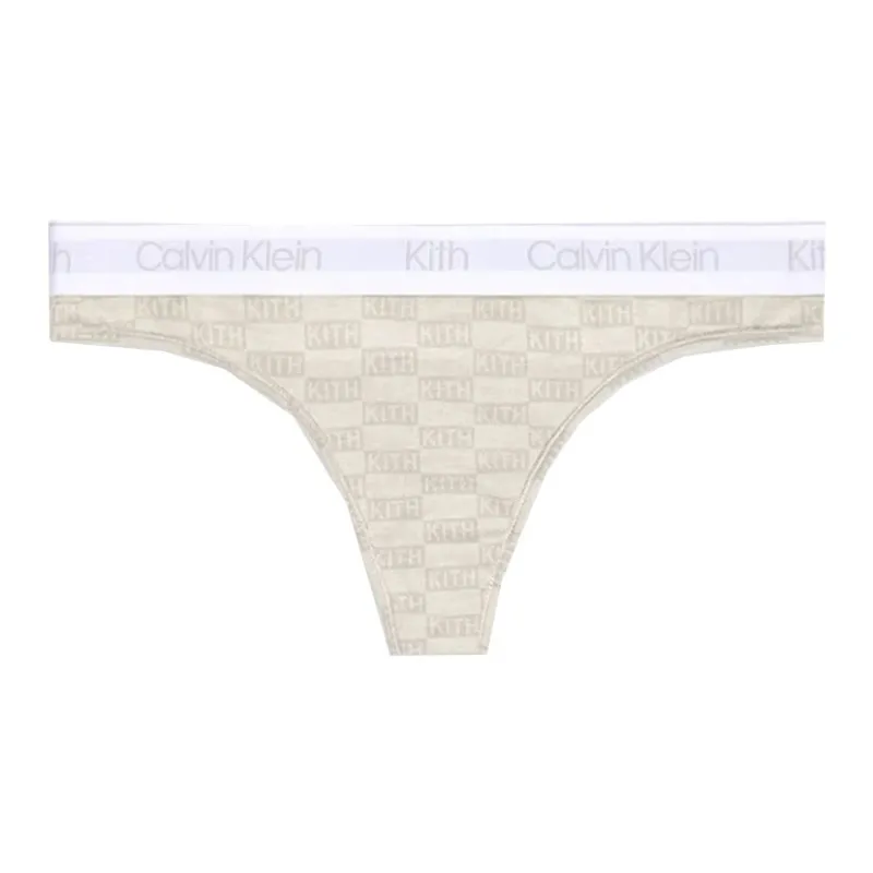 KITH Women's For Calvin Klein Classic Thong 'Waffle'-0