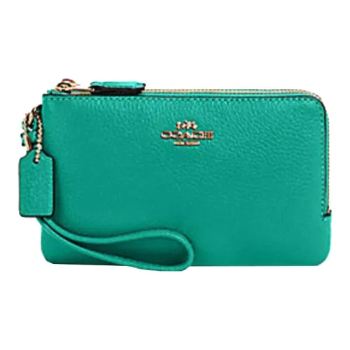 COACH Double Zip Wallet Clutches