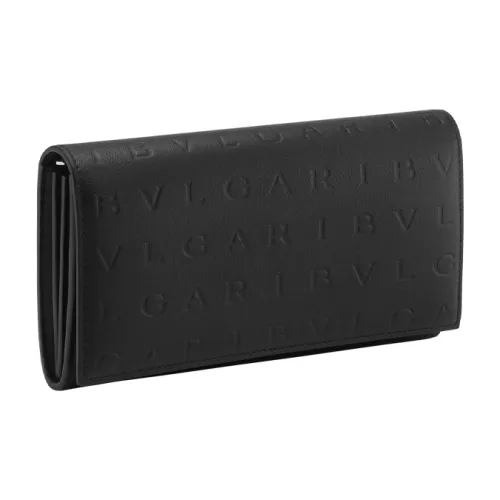 BVLGARI Logo Wallets