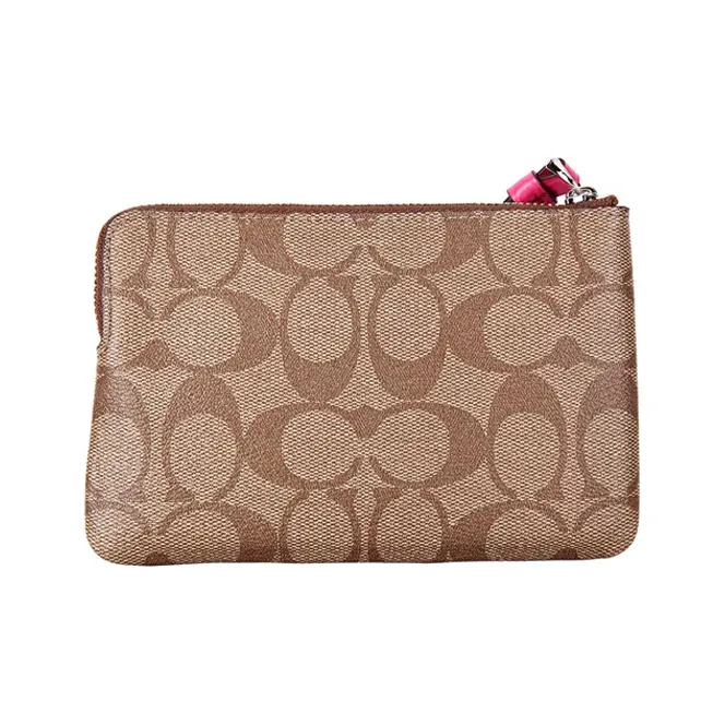 COACH Corner Zip Coin Purses-2