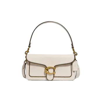 COACH Tabby Cow Leather Dionysus Envelope Bag, Shoulder Bag, Handbag Women's White