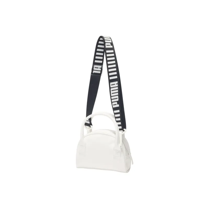 PUMA Artificial Leather Handbag Shoulder Bag Crossbody Bag Mini Women's White-1