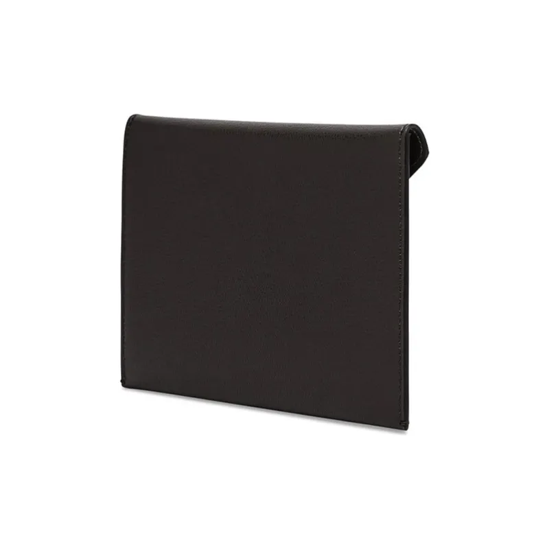 FENDI F Is Fendi Calfskin Envelope Bag Clutches Women's Black-2