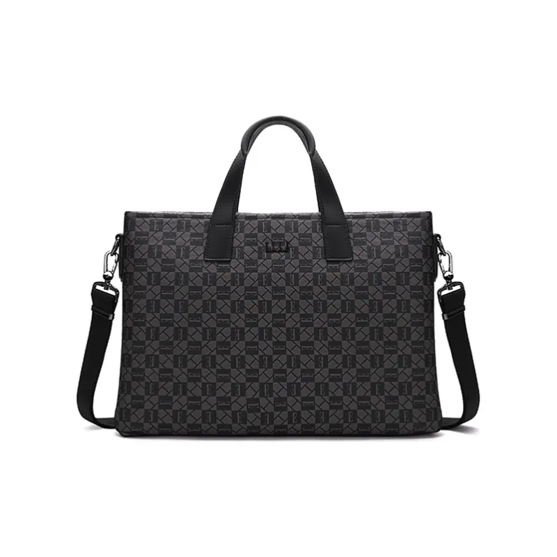 ELLE HOMME Synthetic Leather Shoulder Bag, Crossbody Bag, Laptop Bag, Handbag Men's Solid Color-4