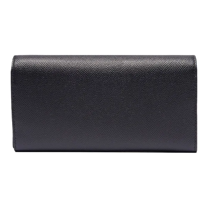 Balenciaga Ville Cow Leather Wallet Crossbody Bag Women's Black-1