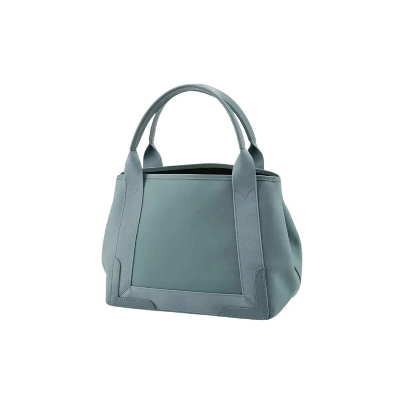 Balenciaga Calfskin Tote Bag Shopping Bag Handbag Shoulder Bag Women's Blue-2