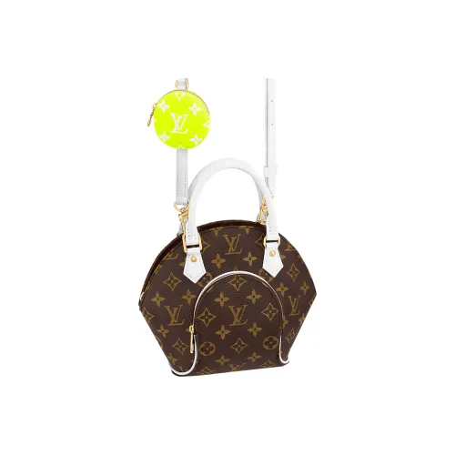 LOUIS VUITTON Ellipse BB White/Brown