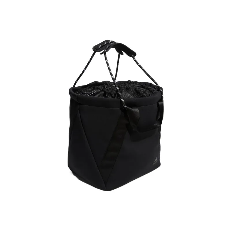 Adidas Polyester Tote Bag, Shopping Bag, Shoulder Bag, Handbag Regular Unisex Black-2