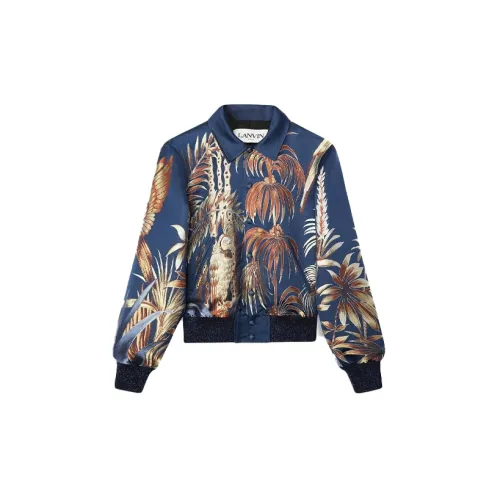 Lanvin Jackets Men Blue