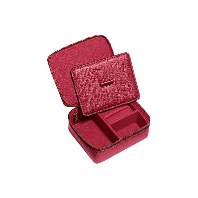 COACH Jewelry Box Travel Storage Bag Hot Pink-1