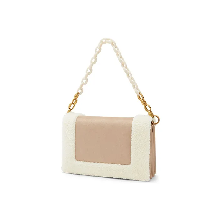 CHARLES&KEITH PU Small Square Bag One Shoulder Handbag Regular Women's Multicolor-6
