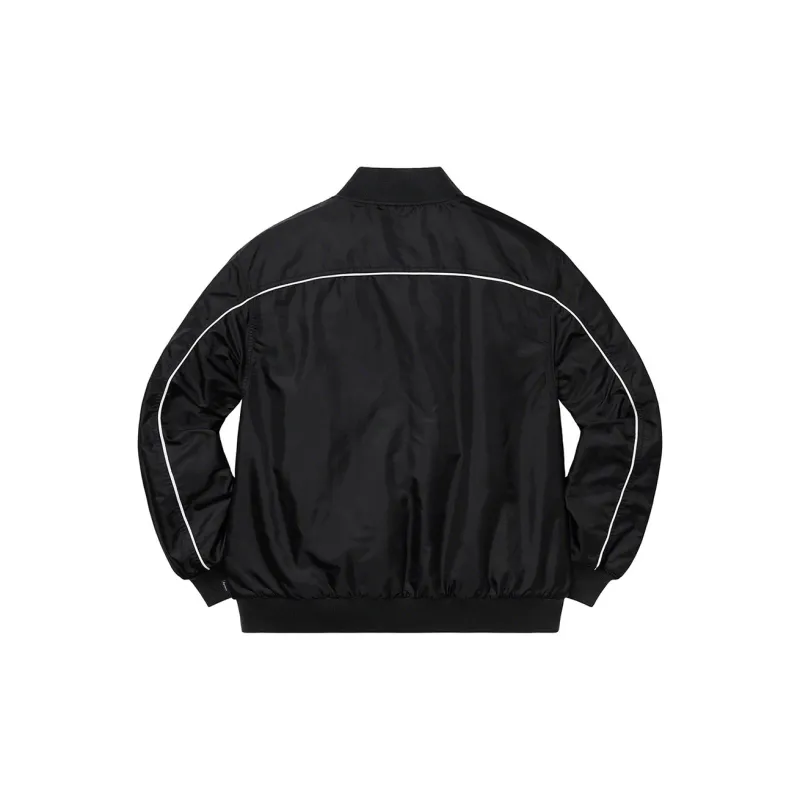 Supreme Contrast Script Varsity Jacket-1
