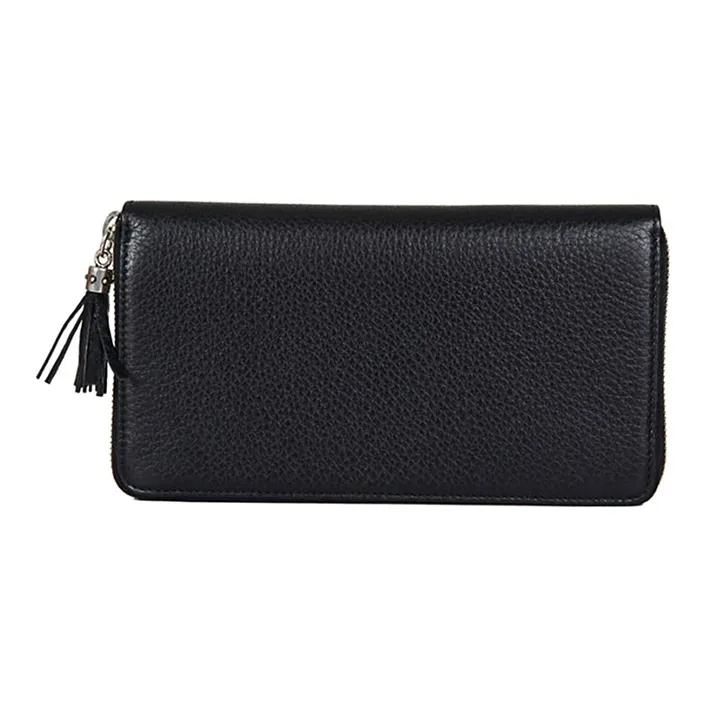 GUCCI Soho Cow Leather Wallet Women's Black-2