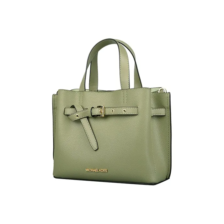MICHAEL KORS MICHAEL KORS Handbag Collection Emilia Leather Shoulder Bag Crossbody Bag Handbag Women's Matcha Green-2