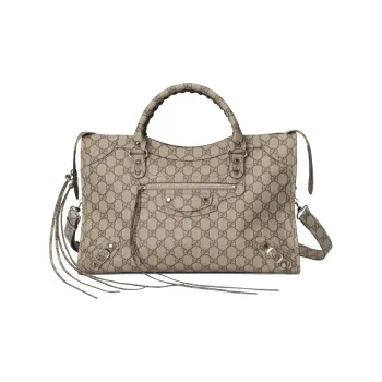 Balenciaga X GUCCI Motorcycle Bag Handbags