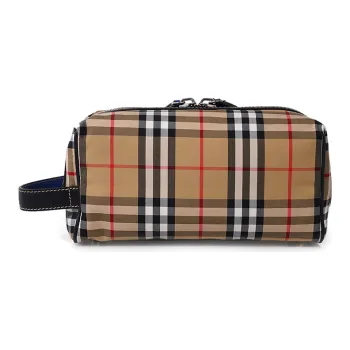 Burberry Vintage Check Toiletry Bag 'Tan'