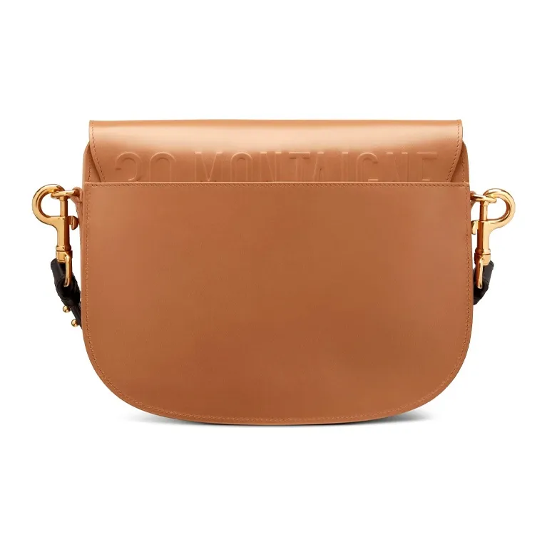 DIOR Bobby Cow Leather Shoulder Bag Crossbody Bag Women's Dark Brown-2