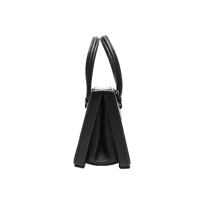 LOEWE Cow Leather Shoulder Bag, Crossbody Bag, Handbag Trumpets Women's Black-2