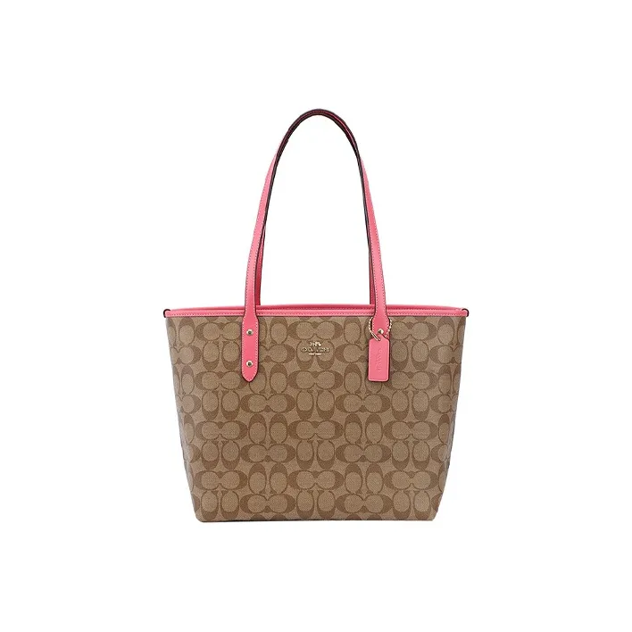 COACH City Zip Tote Shoulder Bags-0