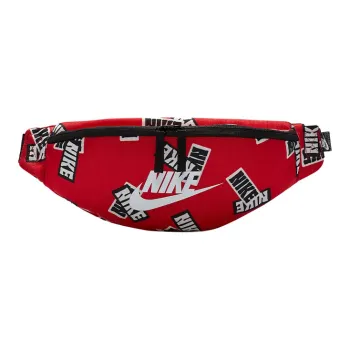 Nike Fabric Crossbody Bags Fanny Pack Sling Bags Regular Unisex Red
