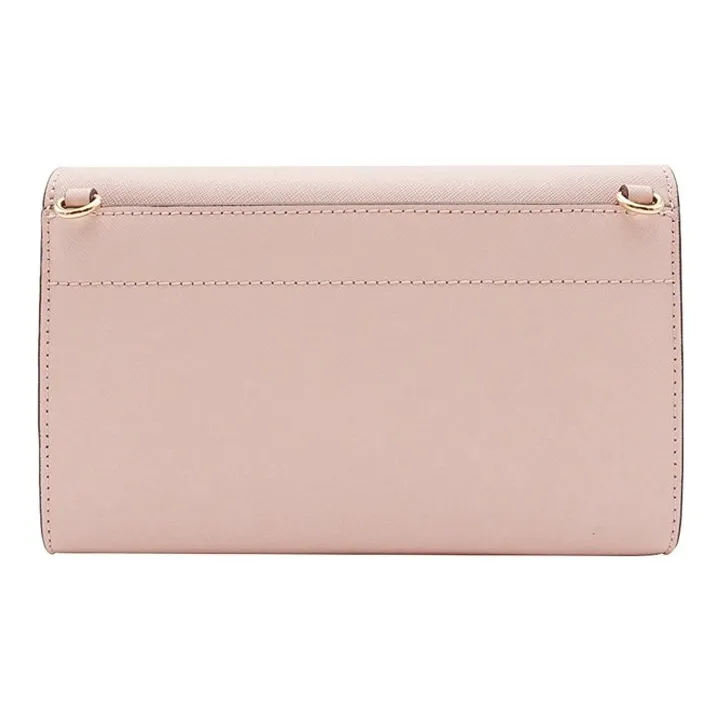 MICHAEL KORS Jet Set Travel Cow Leather 3-in-1 Coin Purse Shoulder Bag Crossbody Bag Women's Soft Pink-3
