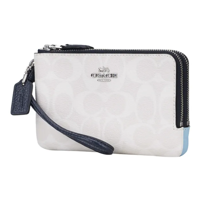 COACH Corner Zip Clutches-1