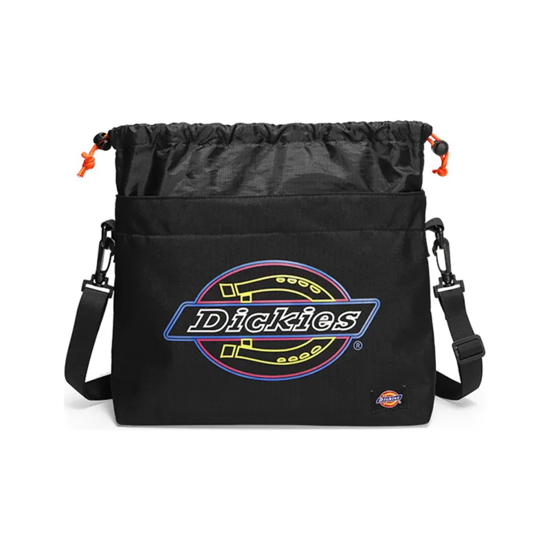 Dickies Polyester Shoulder Bag, Crossbody Bag Regular Unisex Black-0