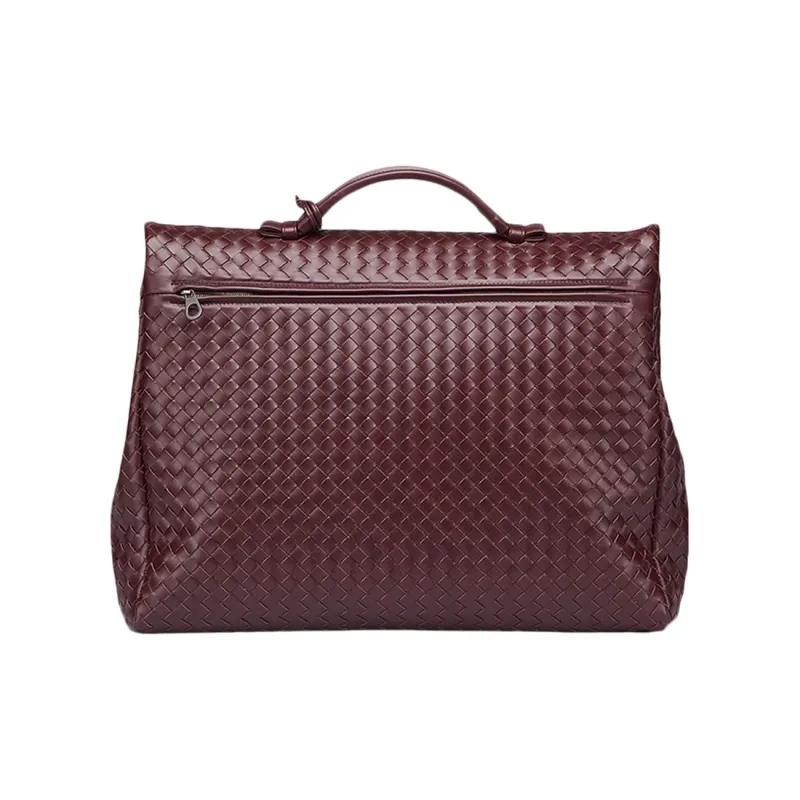 Bottega Veneta Cow Leather Handbag Regular Women's Red-2