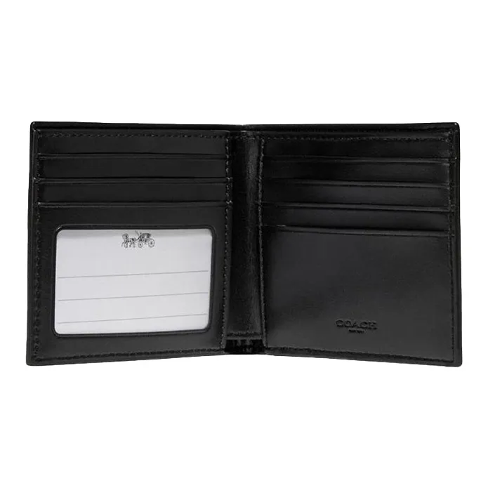 COACH X Vandal Gummy Bear Collaboration Billfold Wallet Canvas With Leather Canvas Bag Wallets Regular Men's Dark Khaki-3