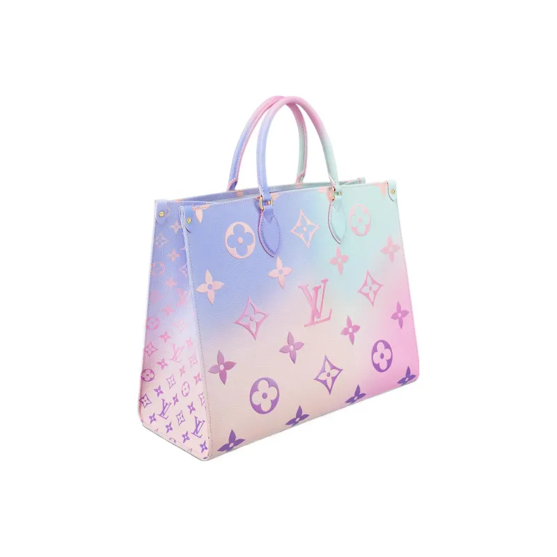 LOUIS VUITTON Onthego Gm Sunrise Pastel-1