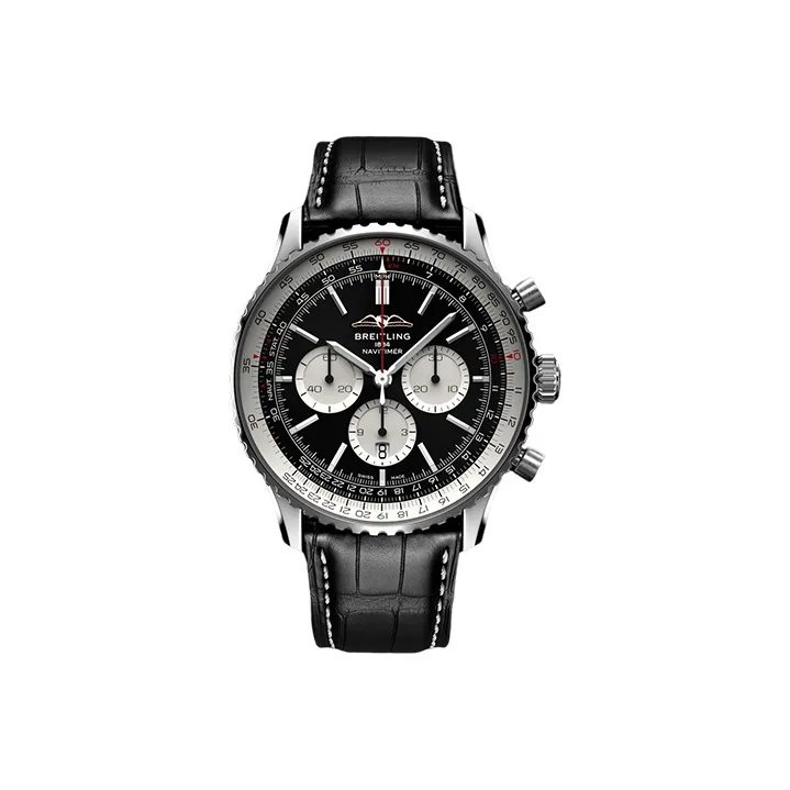 Breitling Men Aviation Chronograph Collection Watch-0