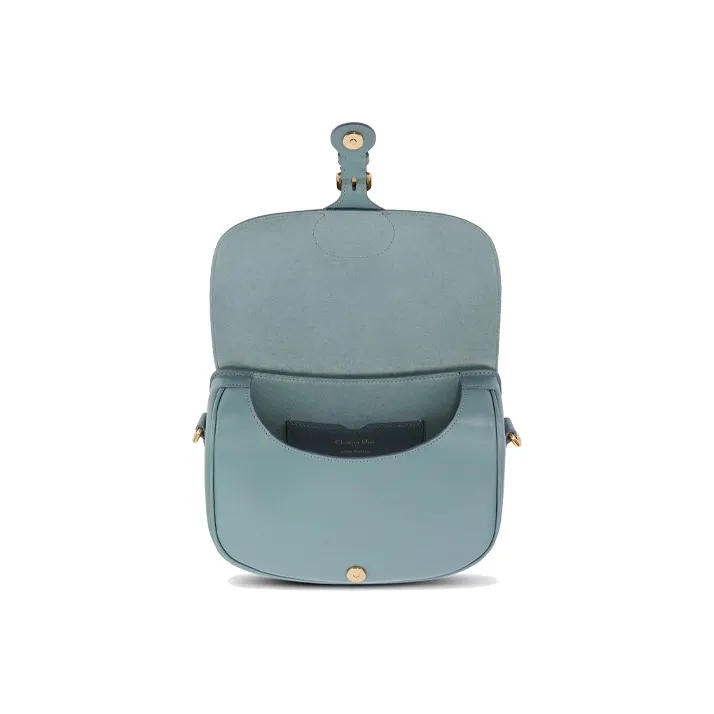DIOR Bobby Smooth Finish Calfskin Crossbody Bag Shoulder Bag Women's Powder Blue Candy Color-3