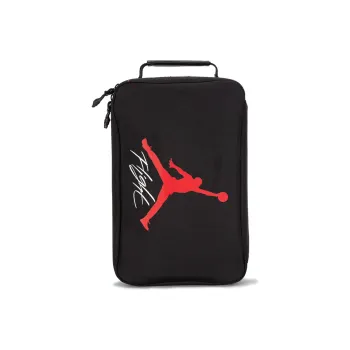 Jordan Canvas Shoe Box Canvas Bag Handbag Regular Unisex Black