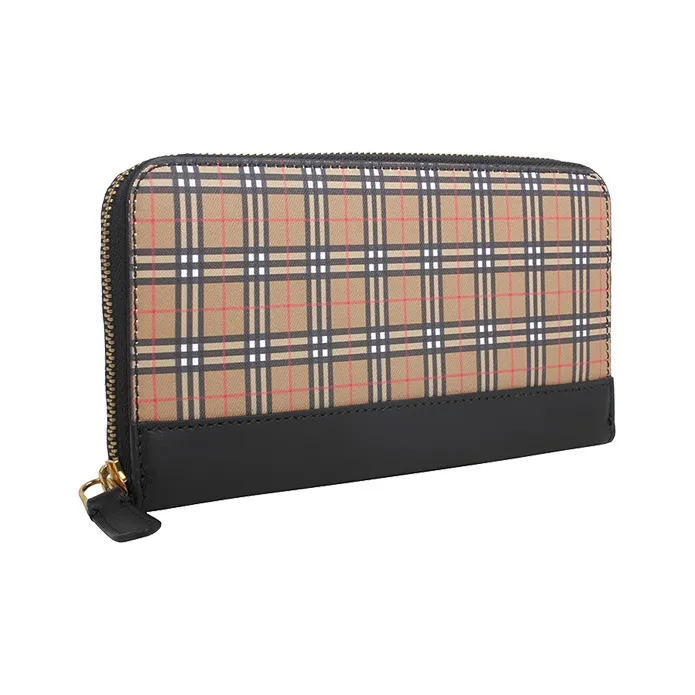 Burberry PVC Wallet Women's Classical Style Yellow-2