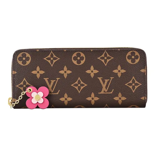 LOUIS VUITTON Coated Canvas Card Holder Wallet Women's Brown