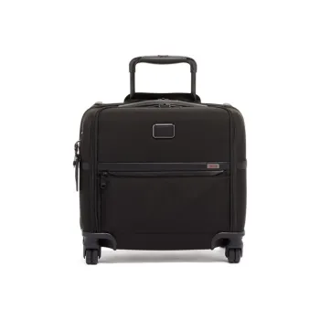 TUMI Alpha 3 Nylon Briefcase Unisex Black