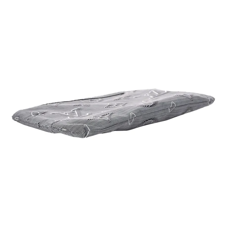 LOUIS VUITTON 2054 Cow Leather Clutch Unisex Gray-4
