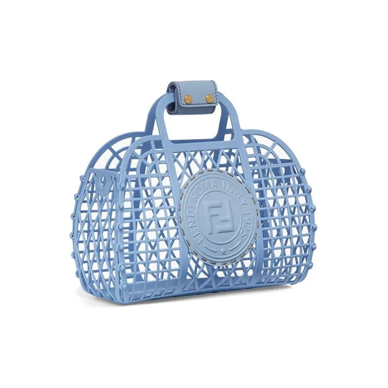 FENDI Recycling Plastic Handbag Mini Women's Blue-1
