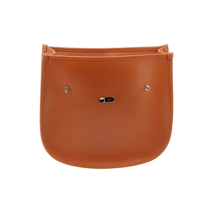 Fontana Milano 1915 Cow Leather Handbag Women's Brown-3