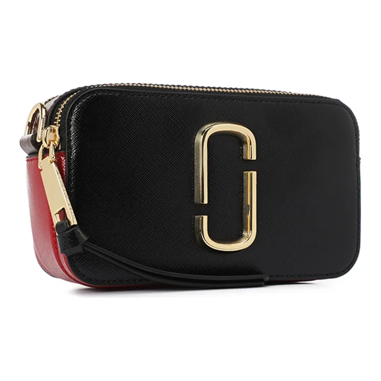 MARC JACOBS The Cb Snapshot Bag Black/Red-1