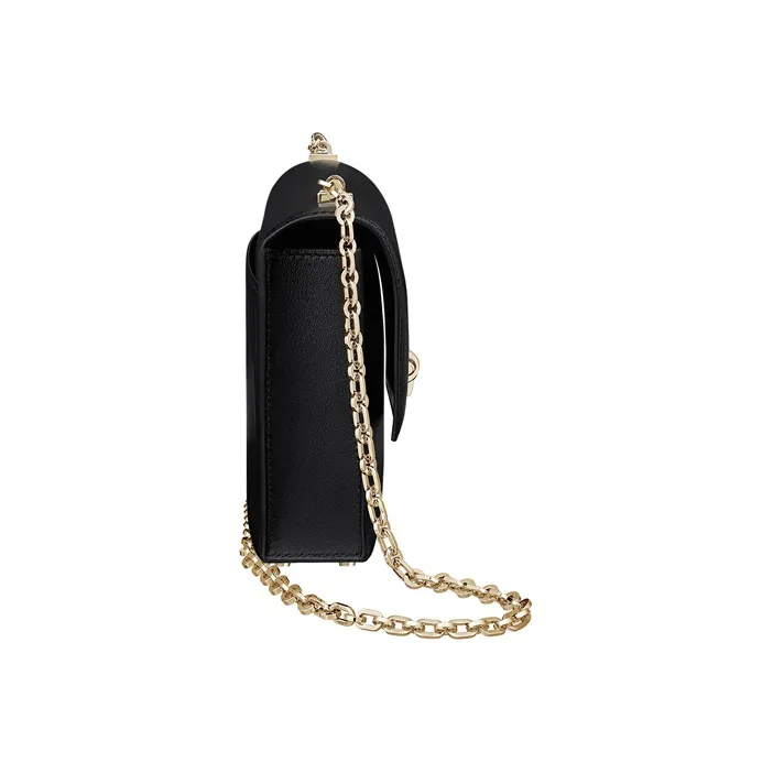HERMES Verrou Allegro Calfskin Handgun Bag Shoulder Bag Crossbody Bag Mini Women's Noir Black-1